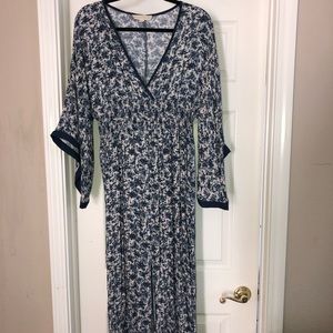 Vici long maxi kimono dress